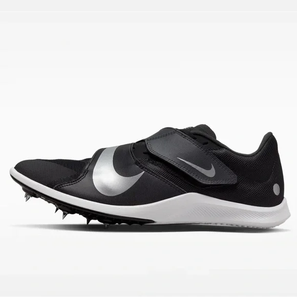 Nike Rival Jump High Jump Track & Field Athletic Spikes Men 8 Women 6.5 Black - Picture 2 of 6